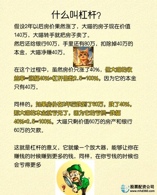 股票杠杆原理_股票杠杆交易风险分析_杠杆交易收益与风险对比