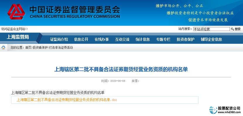 场外配资平台曝光名单_专业炒股配资门户_非法场外配资查处