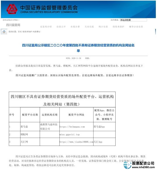 配资炒股行情_非法荐股 场外配资 股市黑嘴